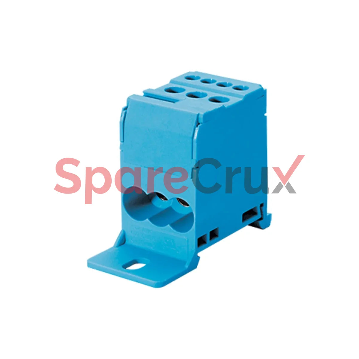Db16Bu | Connectwell 16 Sq.mm Comact Distribution Terminal Block In Blue