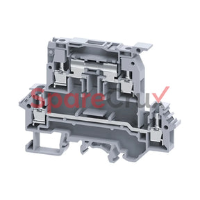 Dddl4U | Connectwell 4 Sq.mm Disconnect & Test Terminal Block In Grey