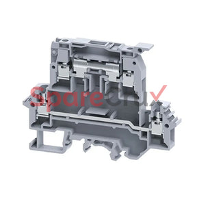 Ddfl4Ue24V | Connectwell 4 Sq.mm Double Level Terminal Block Suitable For 24V In Grey