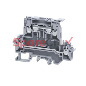 Ddfl4Ue48V | Connectwell 4 Sq.mm Double Level Terminal Block Suitable For 48V In Grey