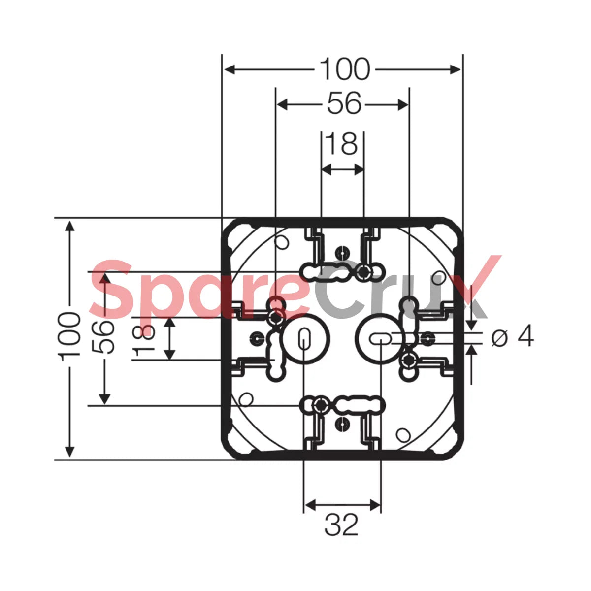 Dk 0404 G | Hensel Cable Junction Box