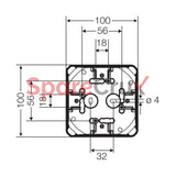 Dk 0404 G | Hensel Cable Junction Box