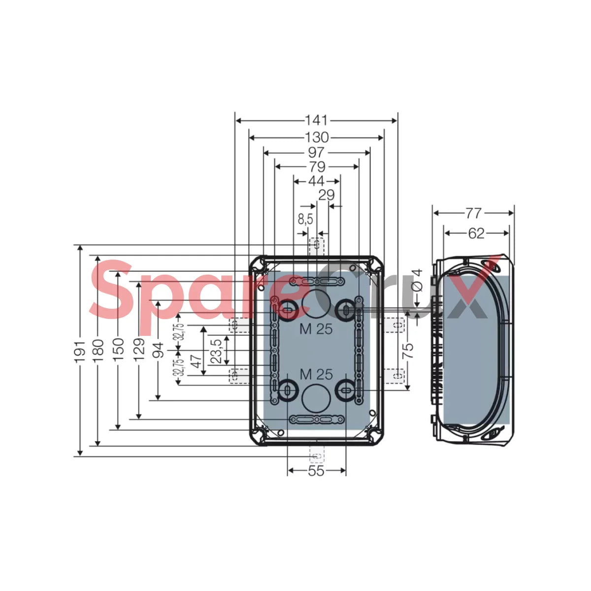 Dk 1010 G | Hensel Cable Junction Box