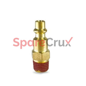 Fit00202 | Zephyr 3/8’’ Np T Brass Male Industrial Plug 1/4’’ I/M-Imp