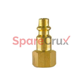 Fit00203 | Zephyr 3/8’’ Np T Brass Male Industrial Plug 1/4’’ I/M-Imp
