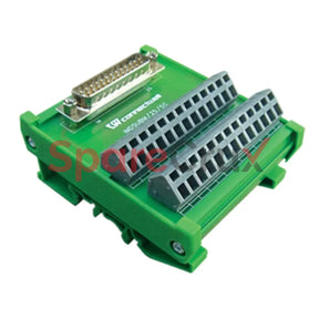 Imdsubm/37/Sc | Connectwell 37 Pin Spring Cage Terminal Male Dsub Module With Rail Mount