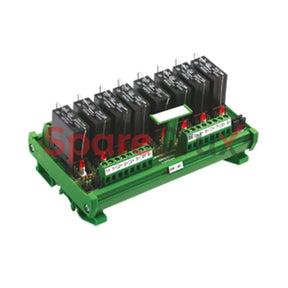 Imers8/05D400A3 | Connectwell 8Ch 5Vdc In 400Vac Out 3A Ssr Module With Base (Pluggable Relay) Rail