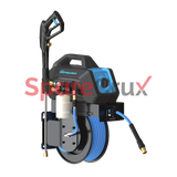 TTPWRHB1450-2600 | ZEPHYR | BluShield HumpBack 2600PSI All-in-One Pressure Washer System, Auto-Retractable Hose Reel, Industrial Pump, Accessories