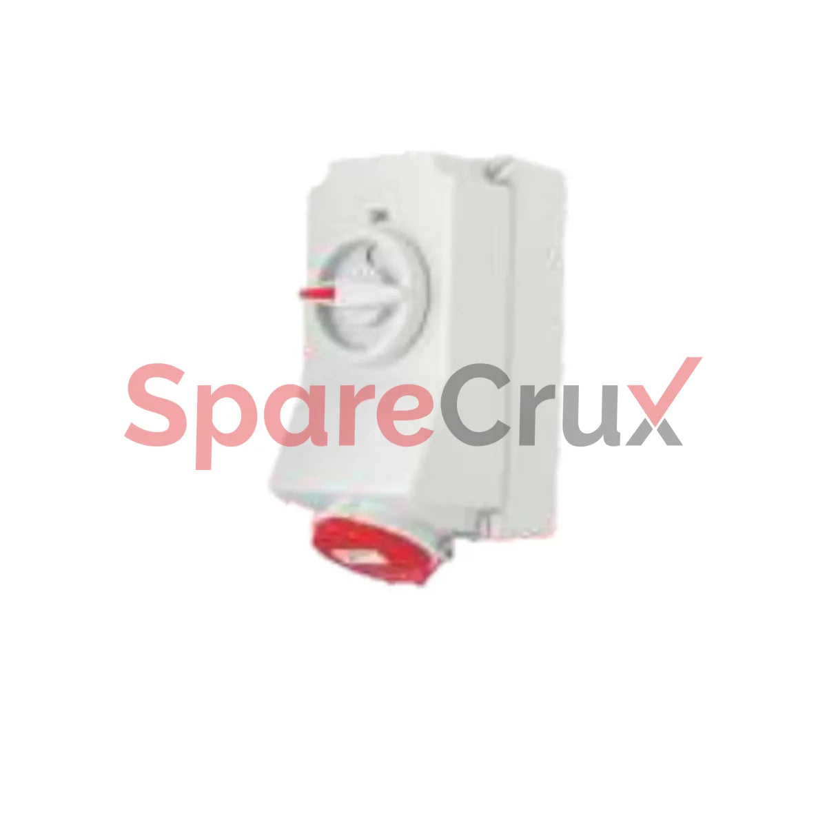 Ip01634-7002 | Salzer Wall Mounted Socket Switched With Interlock 2 + E 16A Ip44
