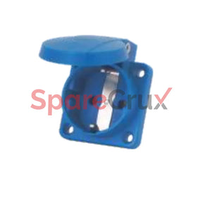 Ip01635-11031 | Salzer Schuko Panel Mounted Socket 2 + E 16A Ip54