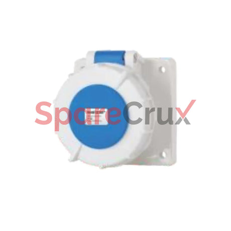 Ip01656-228 | Salzer Panel Mounted Socket Straight 3 + N + E 16A Ip 67