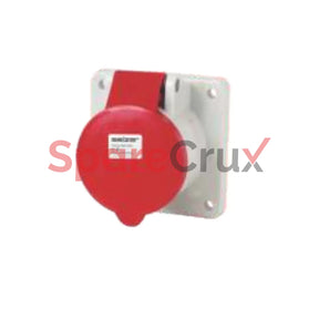 Ip06354-1252 | Salzer Panel Mounted Socket Straight 3 + N + E 63A Ip44