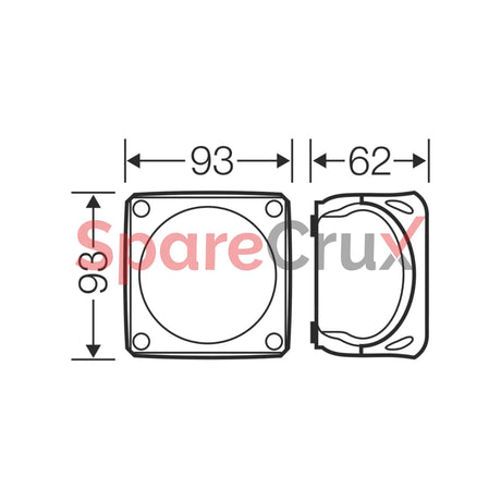 Kf 0200 B | Hensel Cable Junction Box Ip 66/67/69