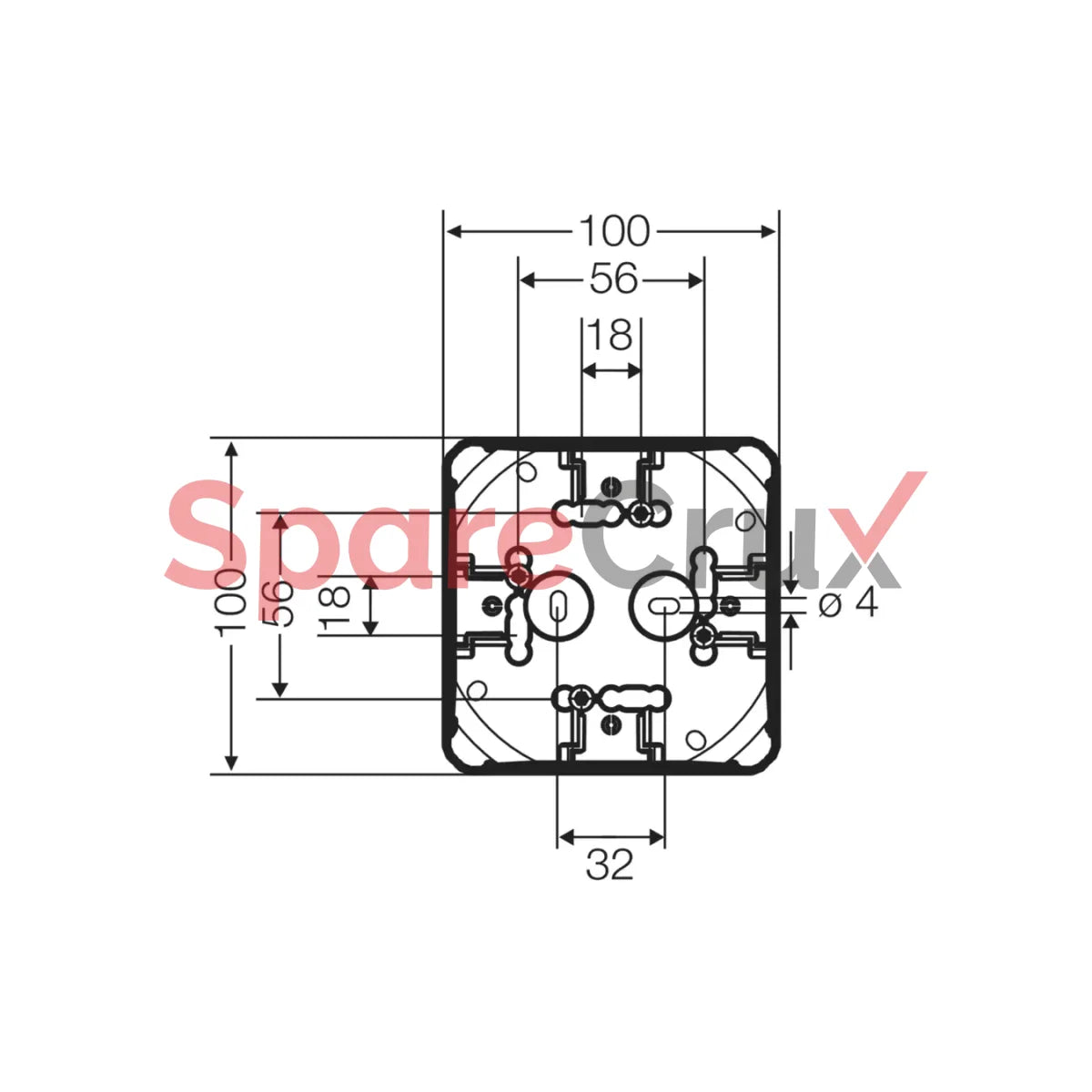 Kf 0400 B | Hensel Cable Junction Box Ip 66/67/69
