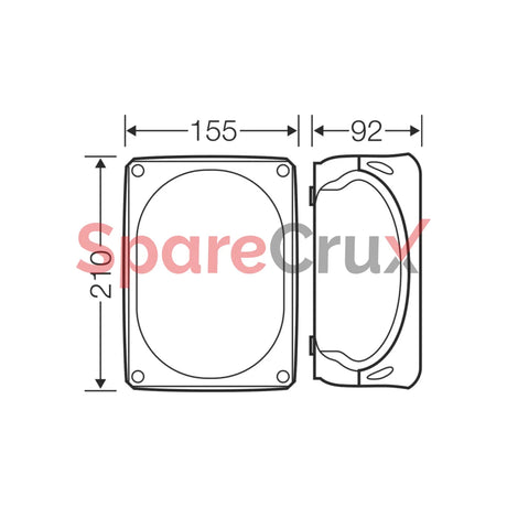 Kf 1610 B | Hensel Cable Junction Box Ip 66/67/69