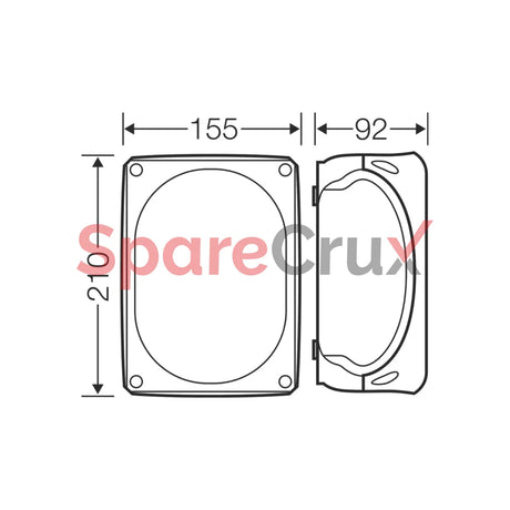 Kf 1610 G | Hensel Cable Junction Box