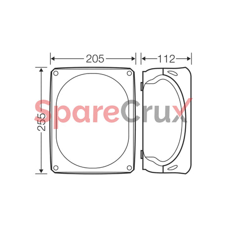 Kf 2525 G | Hensel Cable Junction Box I P 66/67/69
