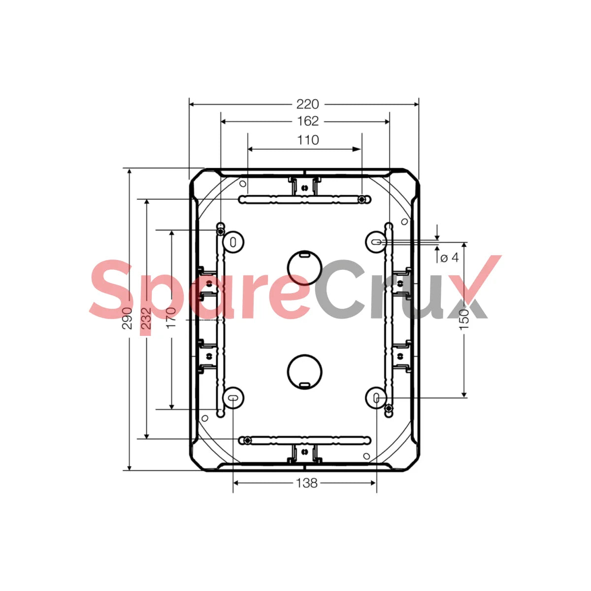 Kf 3535 G | Hensel Cable Junction Box Ip 66/67/69