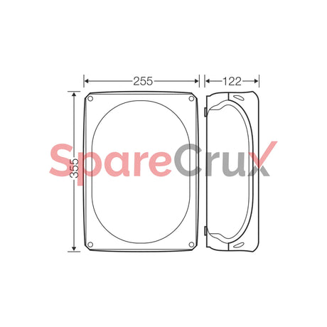 Kf 5050 B | Hensel Cable Junction Box Ip 66/67/69