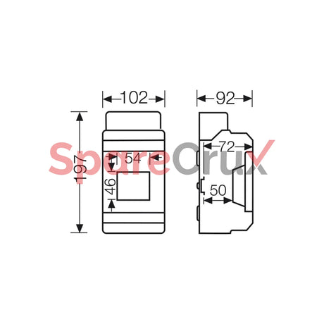 Kv 6103 | Hesnel Circuit Breaker Boxes Ip 65