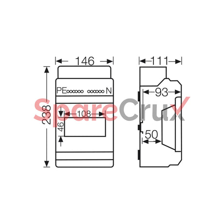 Kv 7106 | Hesnel Circuit Breaker Boxes Ip 65