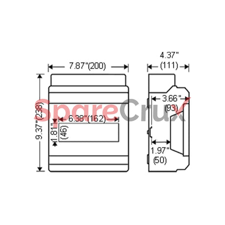 Kv Pc 8109 | Hensel Distribution Box Ip 65
