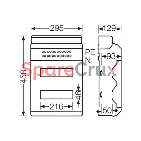 Kv Pc 9224 | Hensel Distribution Box Ip 65