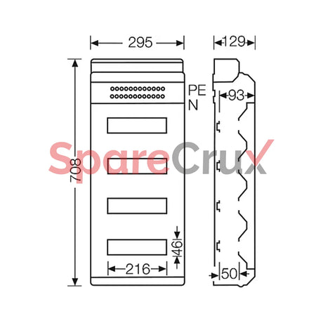 Kv Pc 9448 | Hensel Distribution Box Ip 65