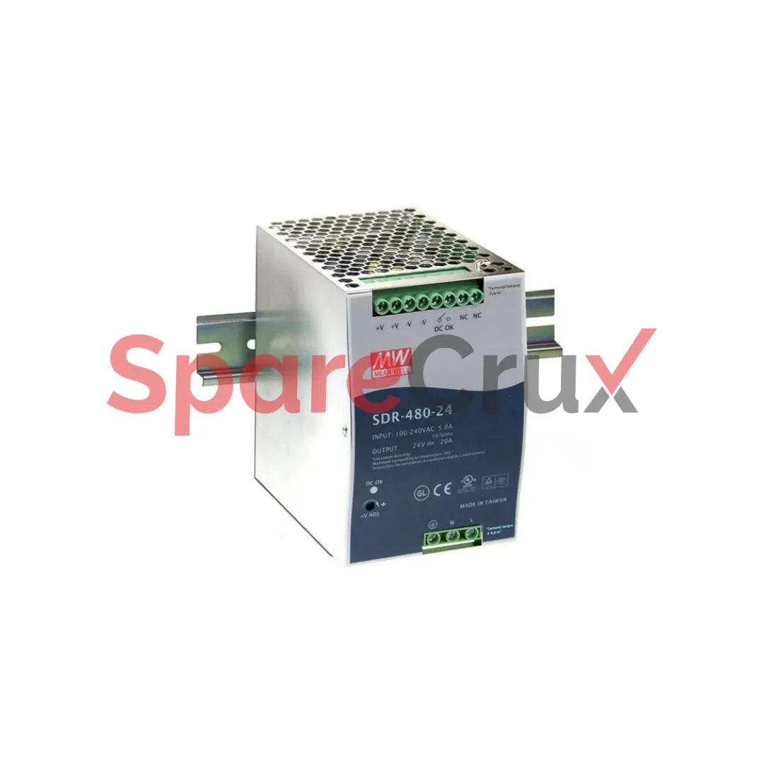 SDR-480P-24 | MEAN WELL | Power Supply 24V, 20A