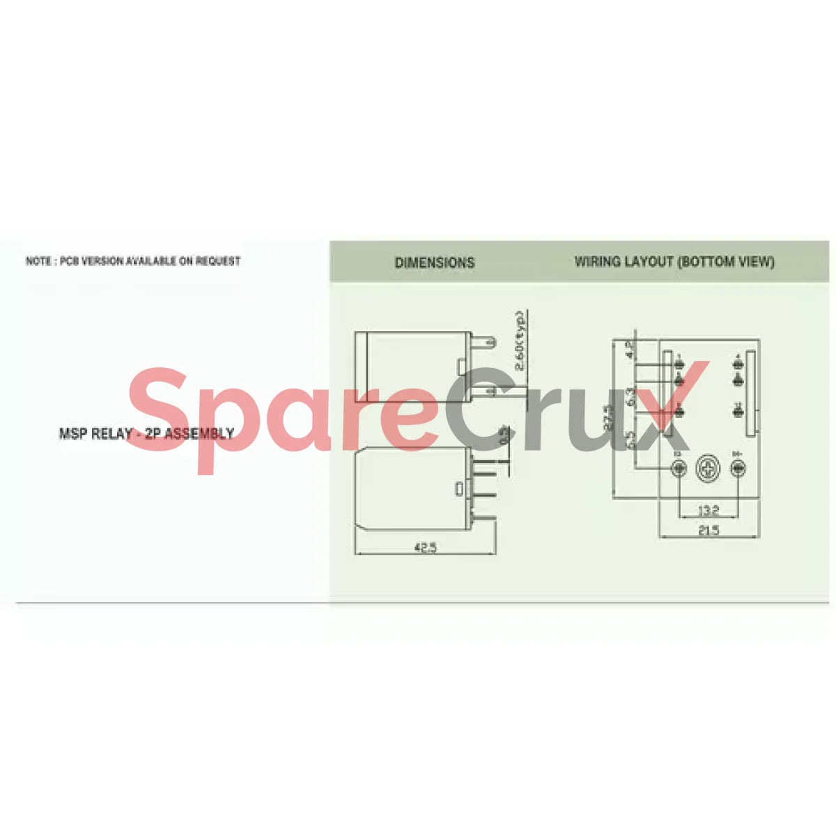 Msp2P110D12Tne | Salzer Glass Relay 8 Pin 110V Dc Type Msp With Led
