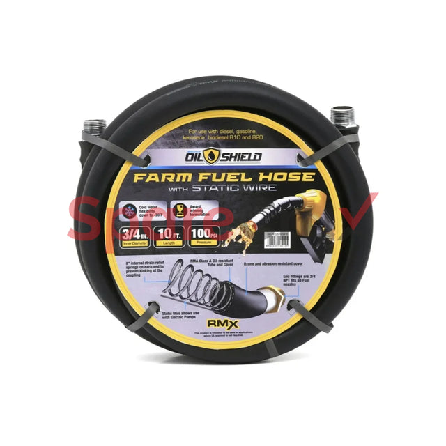 Od1915 | Zephyr Oil Shield Anti-Static Dispensing Hose 19Mm X 15M With Fitting