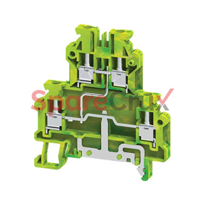 Odlg2.5A(I.s) | Connectwell 2.5 Sq.mm Stackable Offset Grounding / Earthing Terminal Block