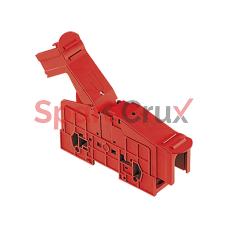 Ptb70/95Shr | Connectwell 95 Sq.mm Bolt Type Power Terminal Block In Red Colour With Shroud