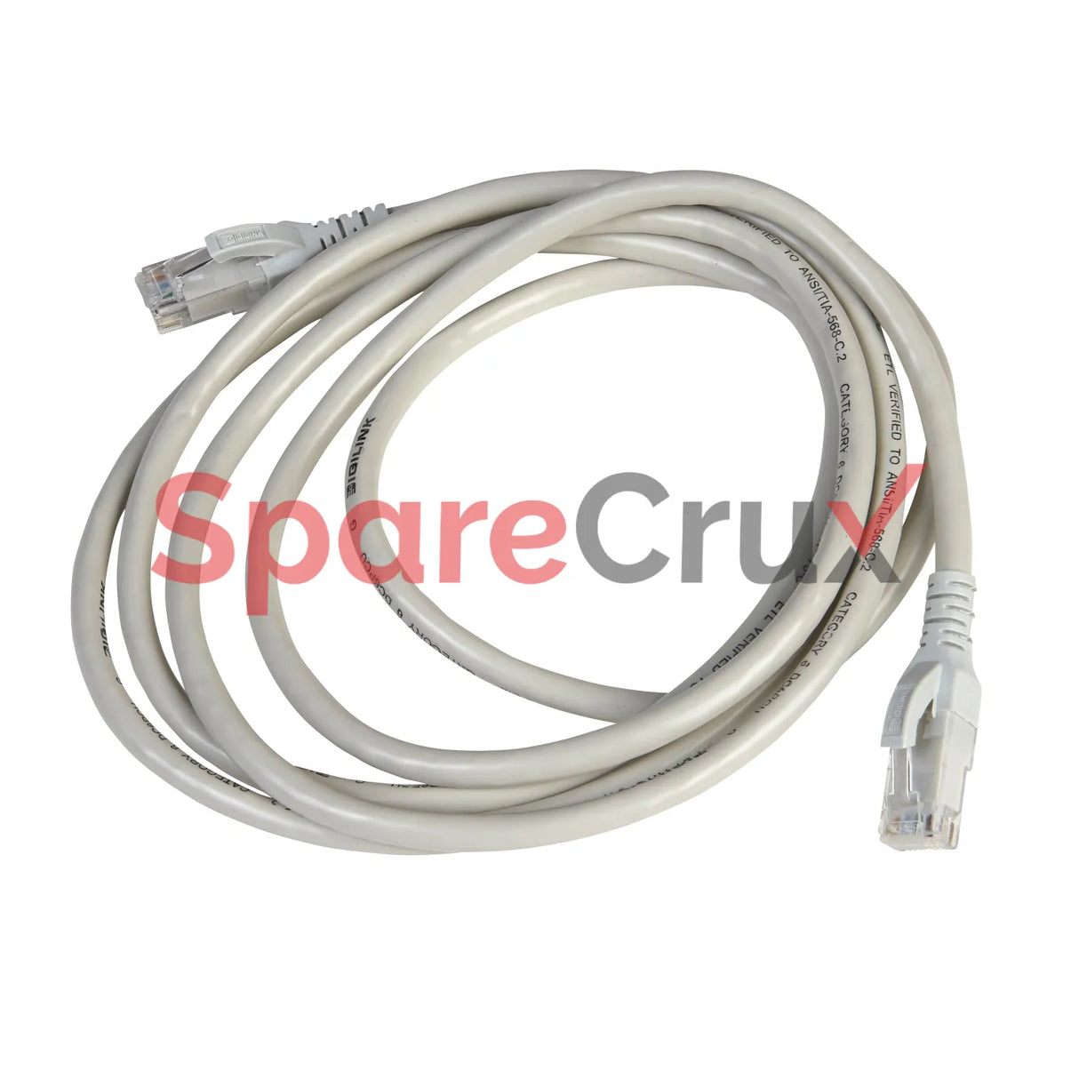 DC6PCURJ02GYM | SCHNEIDER ELECTRIC |  Category 6, Patch Cord, UTP, 2M, Grey
