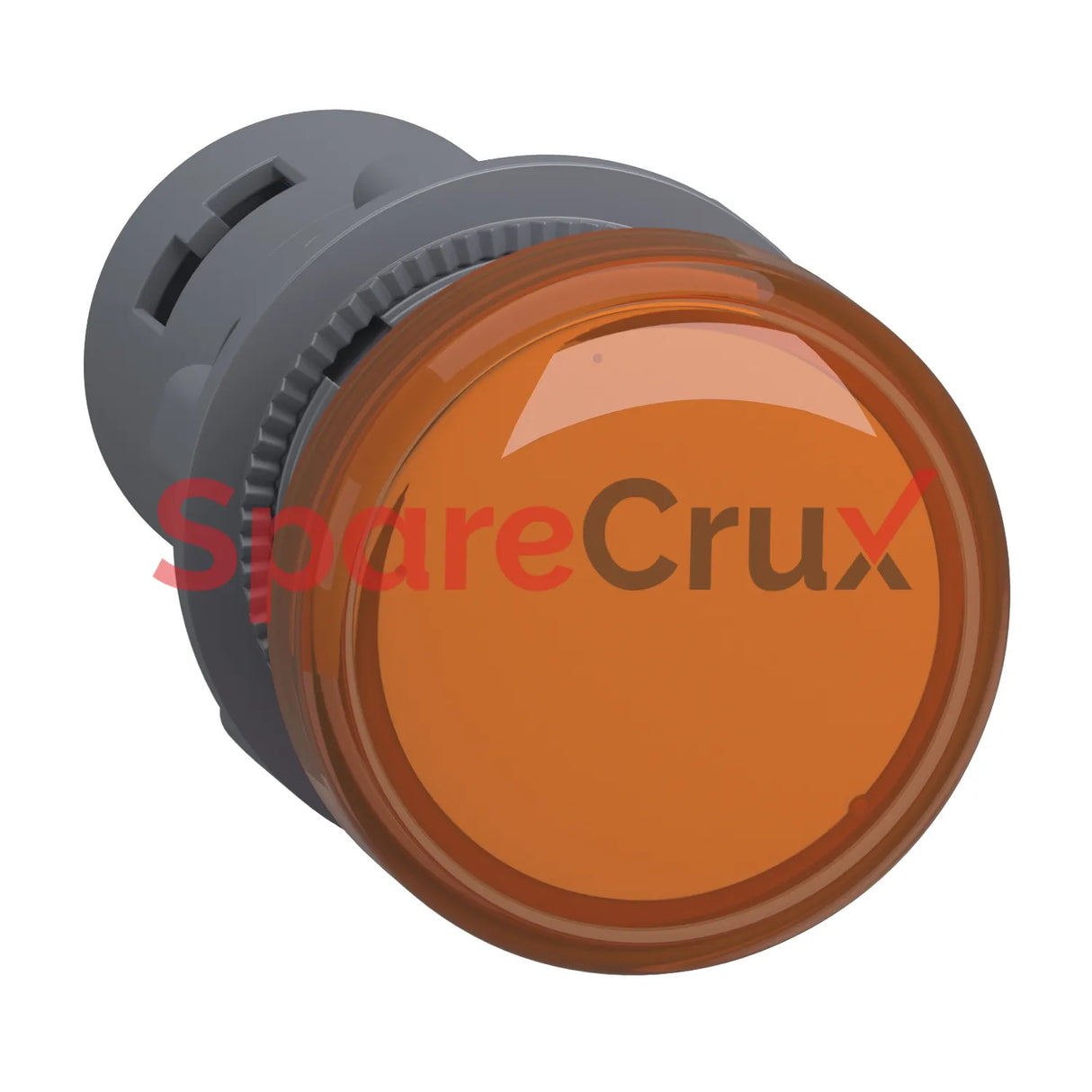 XA2-EVF5LC | SCHNEIDER ELECTRIC | round pilot light Ø 22 - orange - integral LED - 110 V AC - screw clamp terminal
