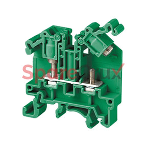 Sth3Gn | Connectwell 6 Sq.mm M3 Captive Nut Type Terminal Block In Green