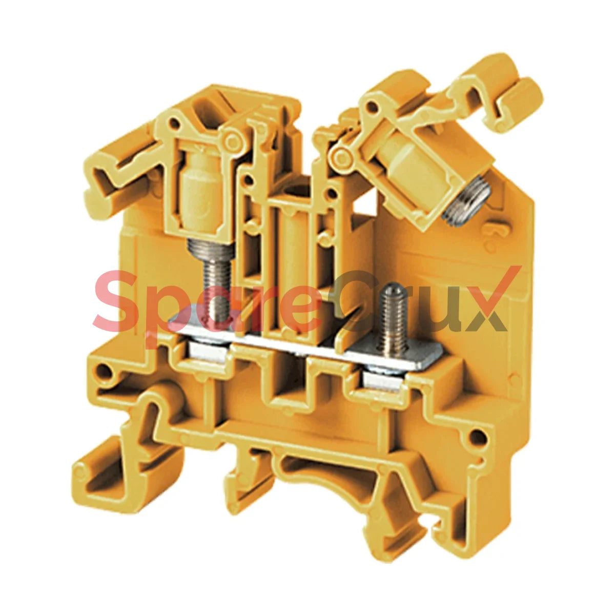 STH3Y | CONNECTWELL | 6 Sq.mm M3 Captive Nut Type Terminal Block in Ye ...