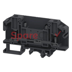 Sth4Dtbk | Connectwell 6 Sq.mm Hinge Type Disconnect And Test Terminal Block In Black Colour