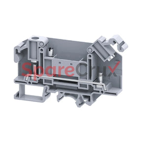 Sth4Dtft | Connectwell 6 Sq.mm Feed Through Captive Nut Type Terminal Block In Grey