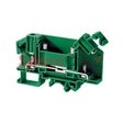 Sth4Dtgn | Connectwell 6 Sq.mm Hinge Type Disconnect And Test Terminal Block In Green Colour