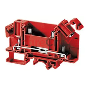 Sth4Dtr | Connectwell 6 Sq.mm Hinge Type Disconnect And Test Terminal Block In Red Colour