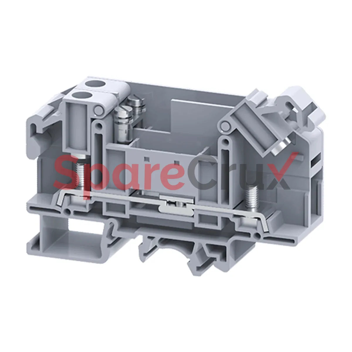 Sth4Dtsh | Connectwell 6 Sq.mm Hinge Type Disconnect And Test Shorted Terminal Block In Grey Colour