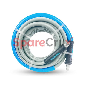 Zpw1015-Nm | Zephyr Blu Shield Rubber Pressure Washer Hose 10Mm X 15M With Fitting Non Marking