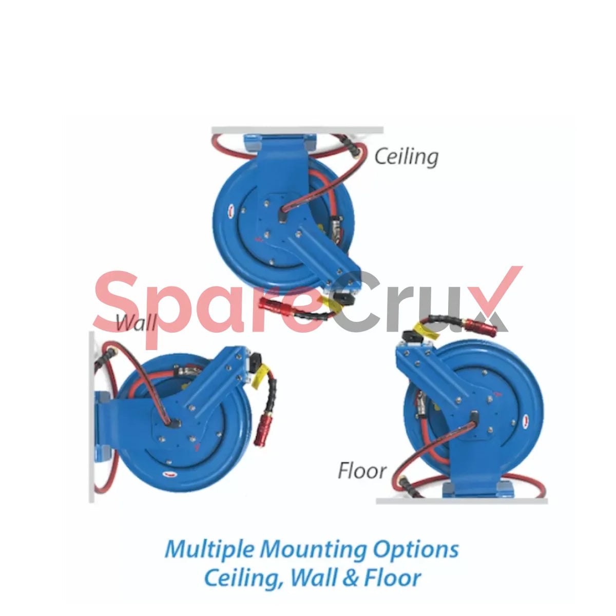 Zsr1310Hd | Zephyr Auto-Retractable Steam Hose Reels 13Mm X 10M Heavy Duty